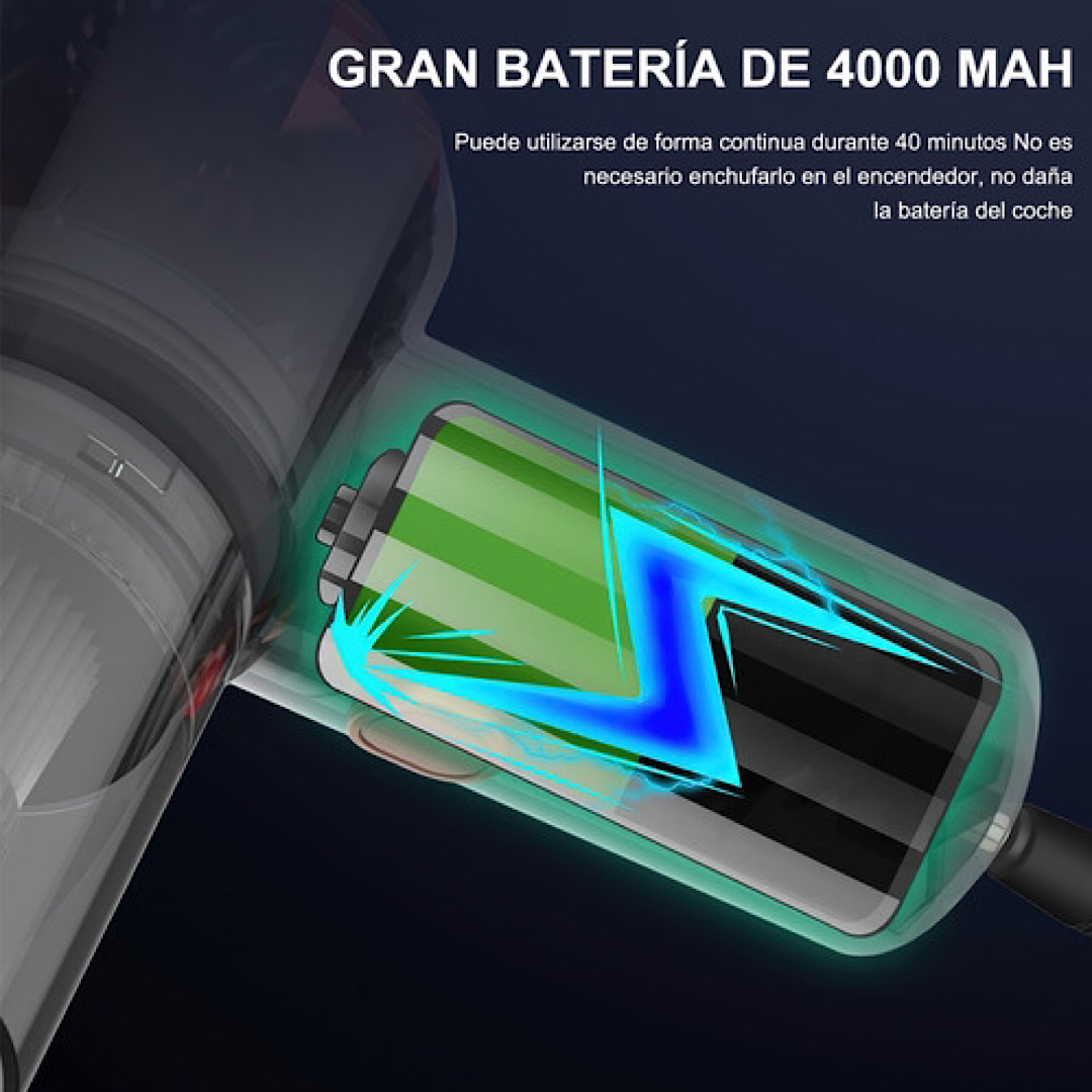 Aspiradora Inalambrica Aspirador Mano Portátil 12000 Pa