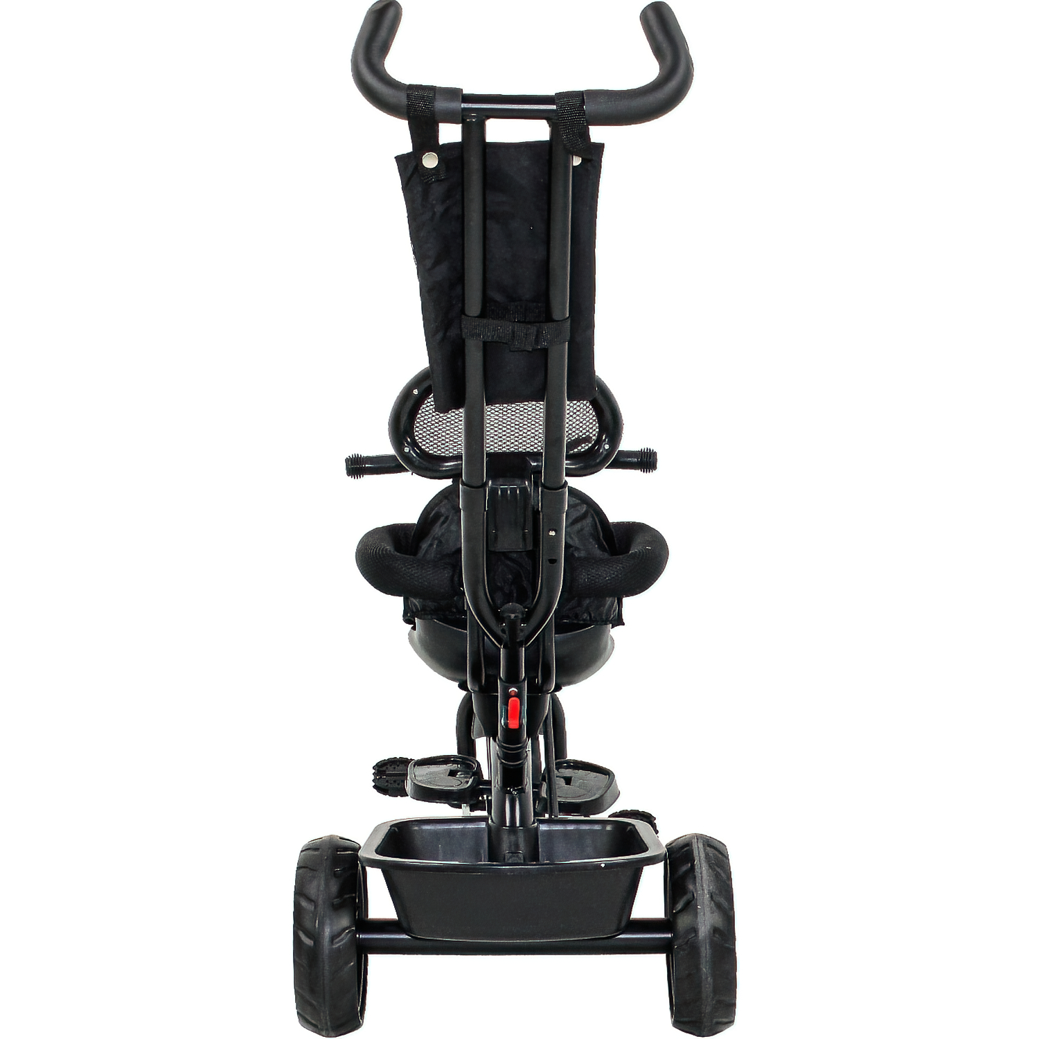Triciclo Bicicleta Carriola Paseo Bebes 2-6 Años Asiento 360 grados Color Vino
