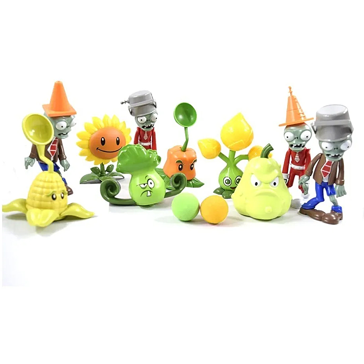 Juego Plantas Vs Zombies Colección Muñecos Juegos Infantil 2