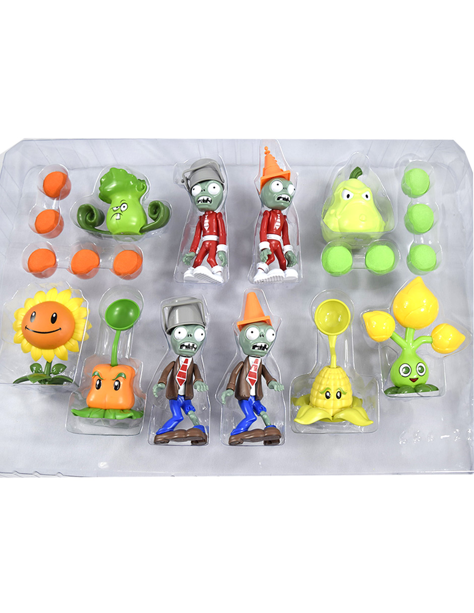 Juego Plantas Vs Zombies Colección Muñecos Juegos Infantil 2