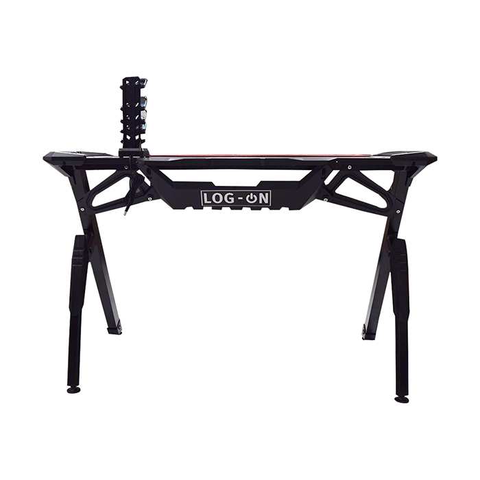 Escritorio Gamer Luces Led Rgb Porta Vasos Diseño Innovador