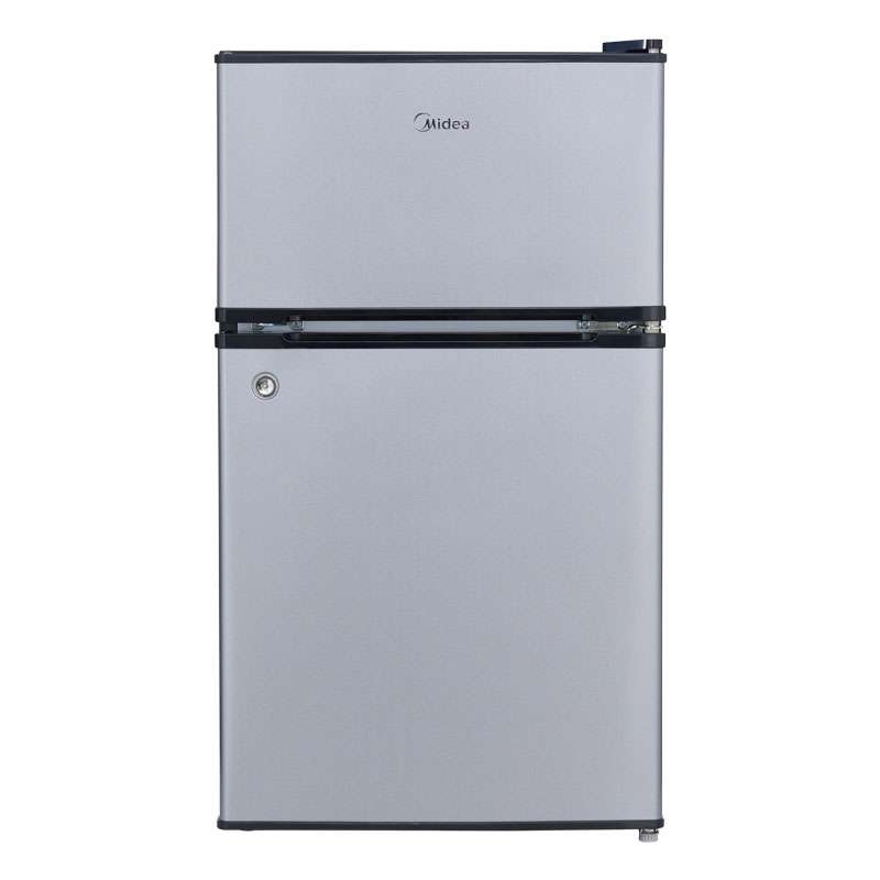 Frigobar Midea MDRT87CCDLS 3.4 Pies 2 Puertas Silver