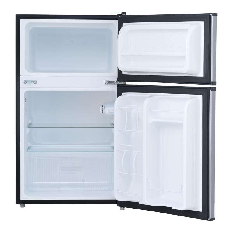 Frigobar Midea MDRT87CCDLS 3.4 Pies 2 Puertas Silver