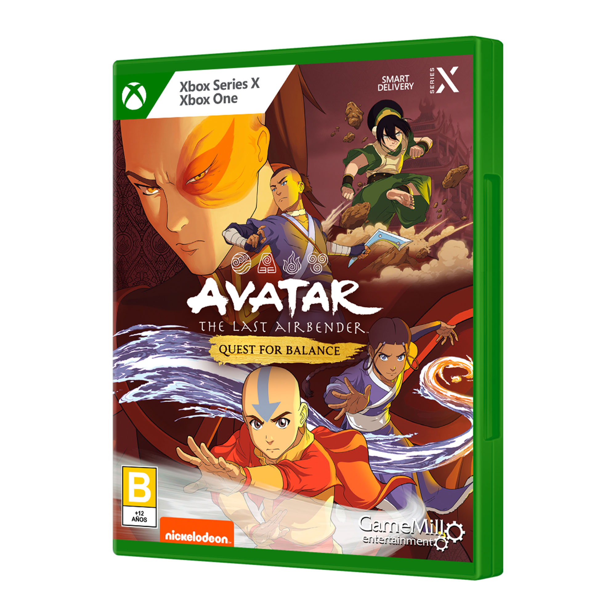 Avatar The Last Airbender Quest For Balance Xbox - Game Center
