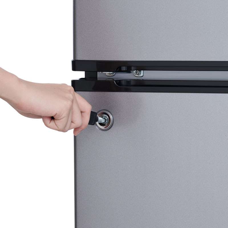 Frigobar Midea MDRT87CCDLS 3.4 Pies 2 Puertas Silver