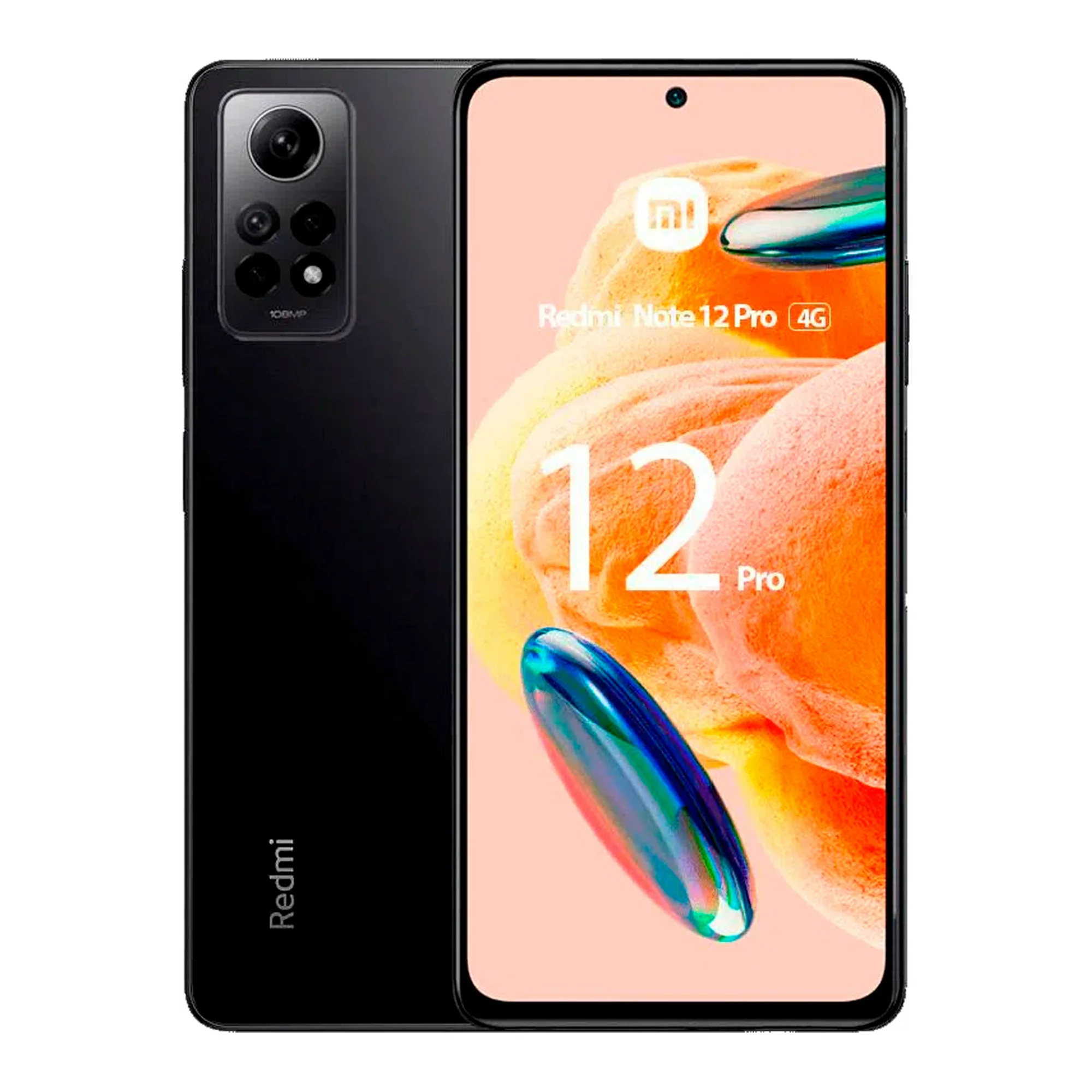 Celular Redmi Note 12 Pro 8GB + 256GB Color Negro