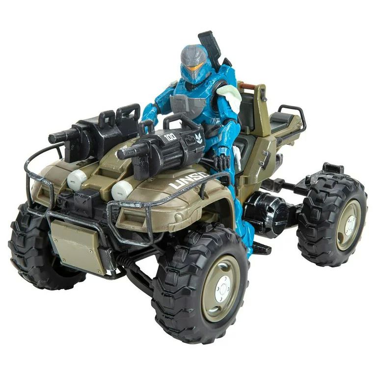 Figura de accion  halo Vehículo Deluxe Halo Warthog & Master Chief #2