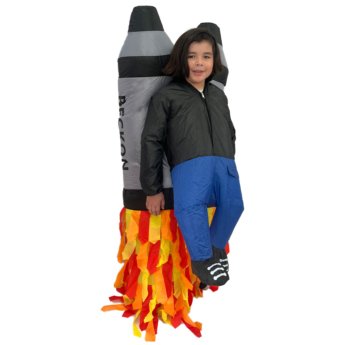 Disfraz Inflable De Halloween Cohete Espacial Rocket Nave space Toda Ocasión