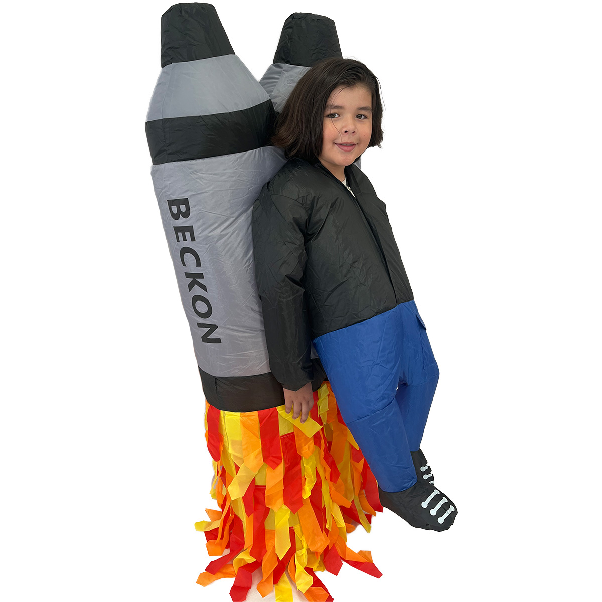 Disfraz Inflable De Halloween Cohete Espacial Rocket Nave space Toda Ocasión