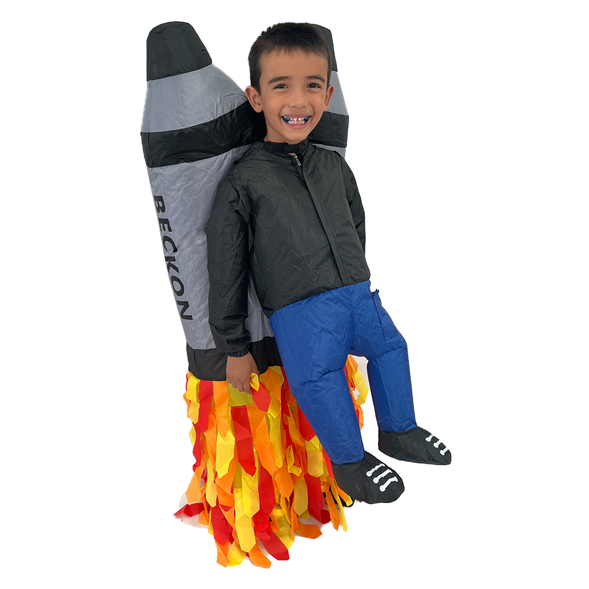 Disfraz Inflable De Halloween Cohete Espacial Rocket Nave space Toda Ocasión
