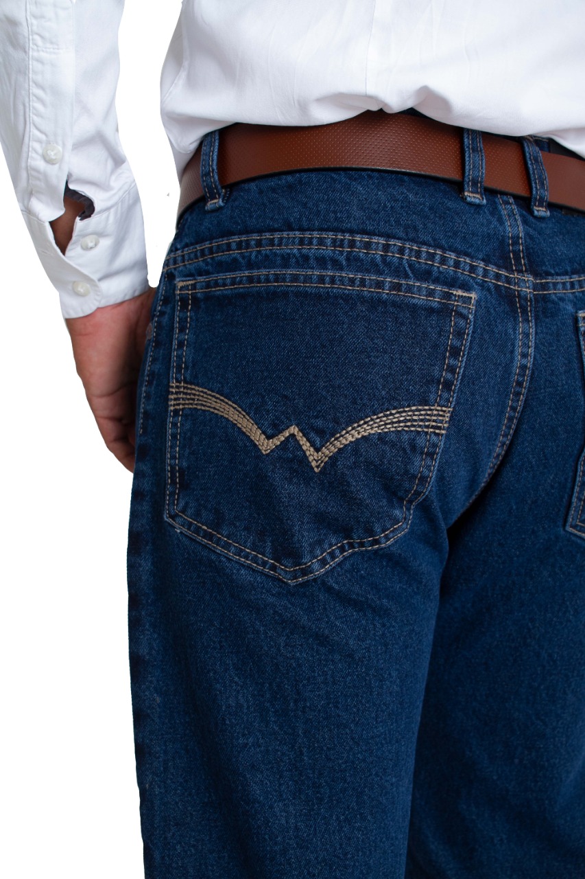 Pantalon Vaquero Caballero Hombre de Mezclilla Gruesa American Force F-14