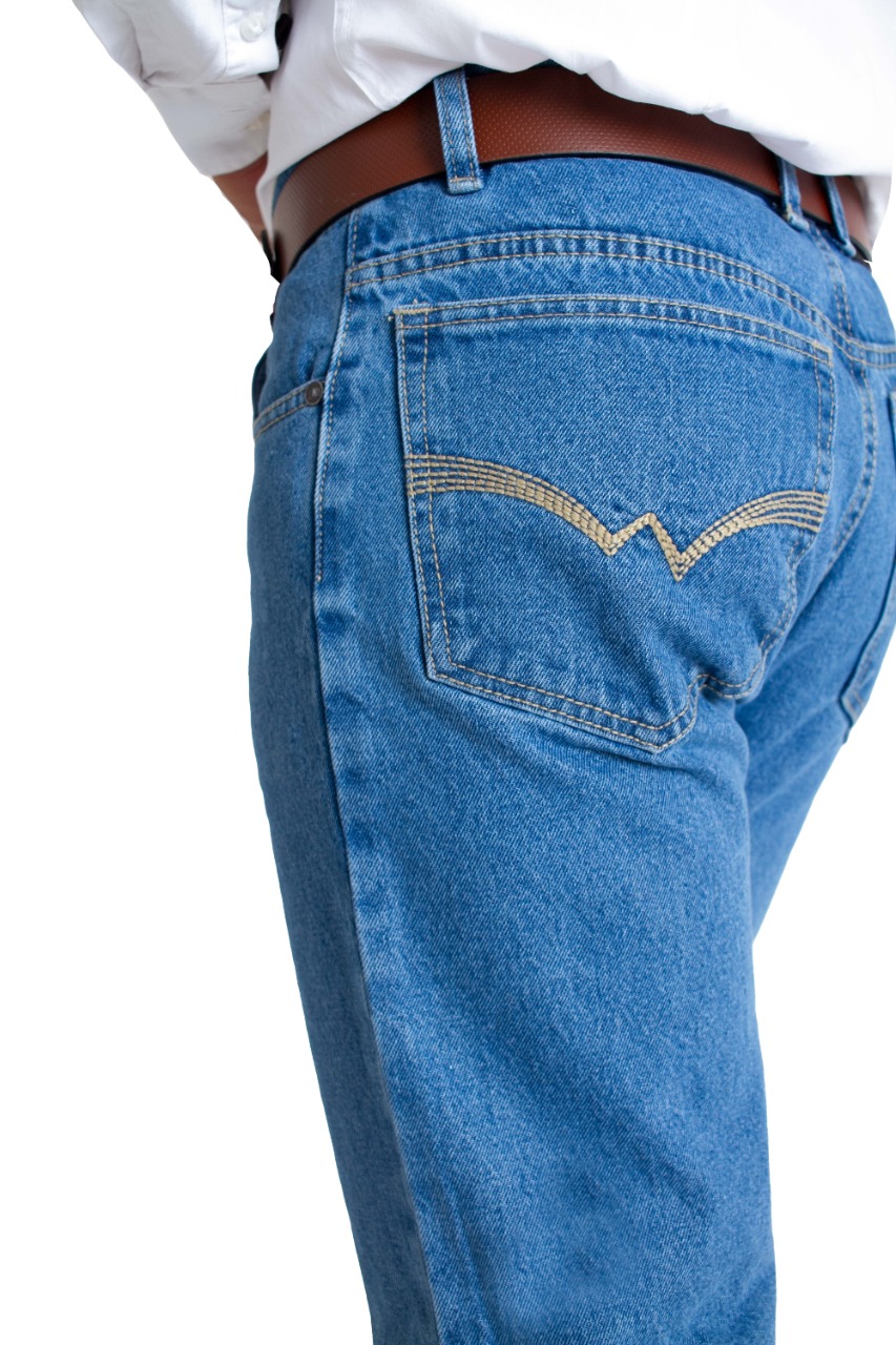 Pantalon Vaquero Caballero Hombre de Mezclilla Gruesa American Force F-14