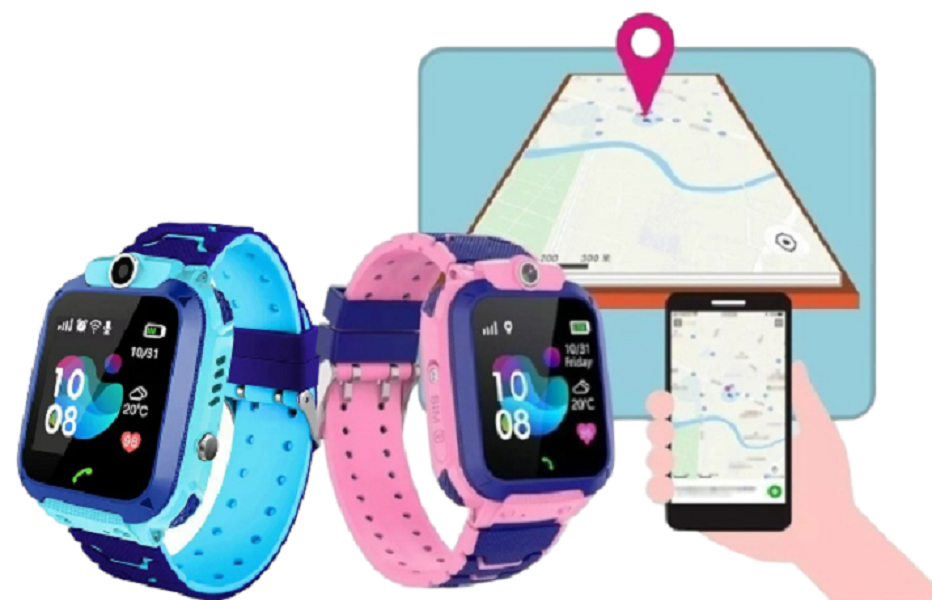 Niños Inteligente Posicionamiento Reloj Impermeable