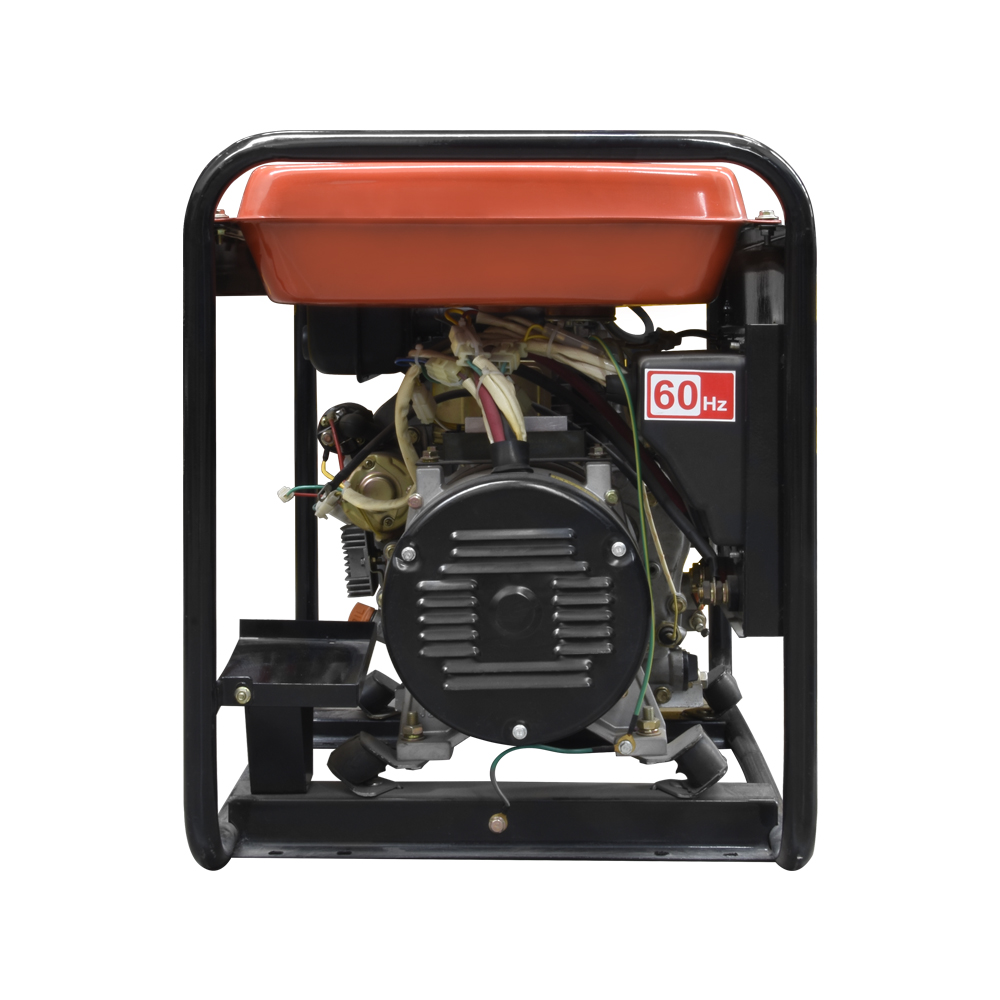 Planta para soldar y genrador Arranque manual Carburante Diésel 2.2kw 120v A/E Motor 4 tiempos enfriado por aire, sistema de inyección