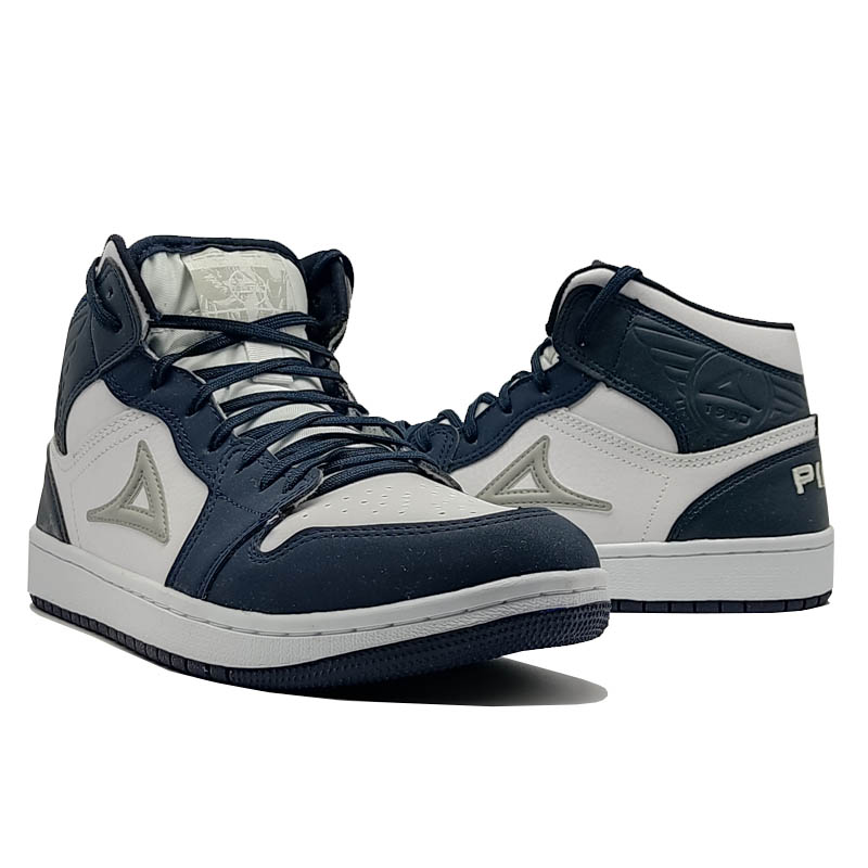 Tenis Pirma 5053 Blanco Marino Casuales Hombre Mujer