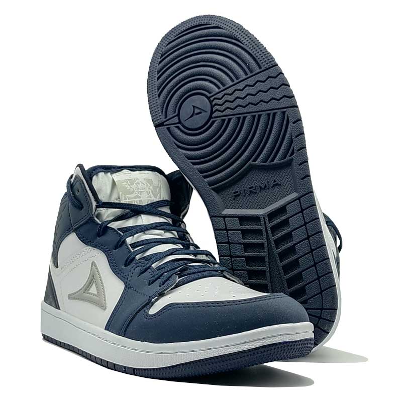 Tenis Pirma 5053 Blanco Marino Casuales Hombre Mujer