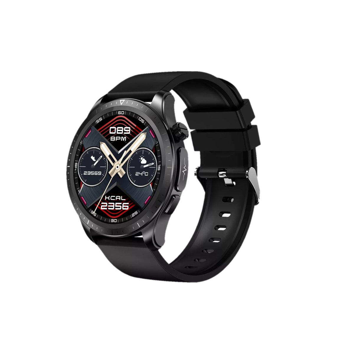 Reloj Inteligente Smart watch E420 Fralugio Mide Glucosa Ecg Silicon