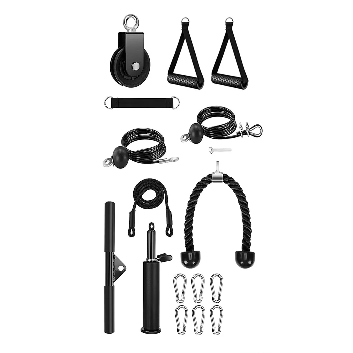 Equipo Fitness Gimnasio Polea Cable Brazo Biceps Triceps Lateral