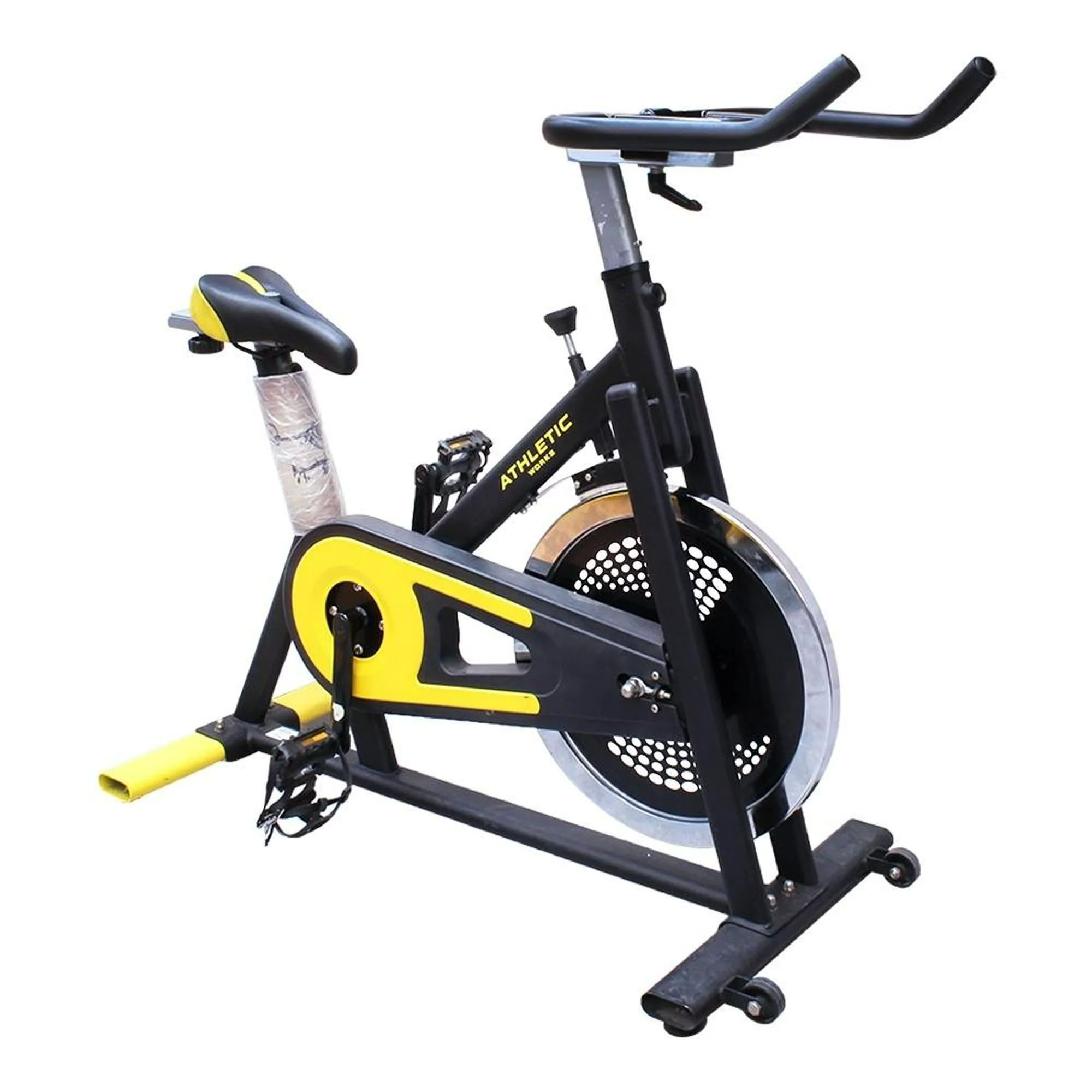 Bicicleta de Spinning ajustable fija Athletic Works 13 Kg