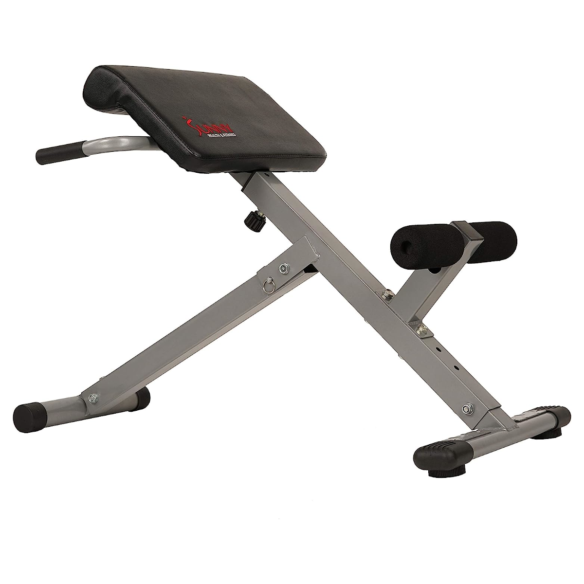 Sunny Health Fitness SF-BH6629: Silla Romana con Respaldo Ajustable para Entrenamiento de Fuerza