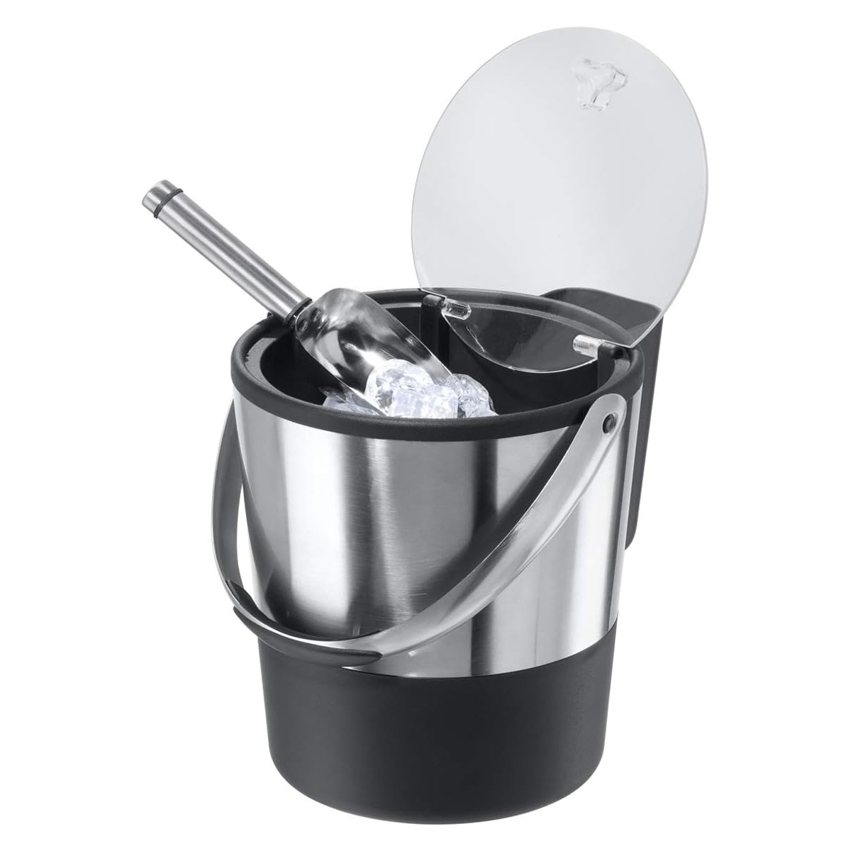 Oggi Hielera de Doble Pared con Tapa Abatible y Pala de Acero Inoxidable: La hielera Perfecta para Cualquier Ocasión