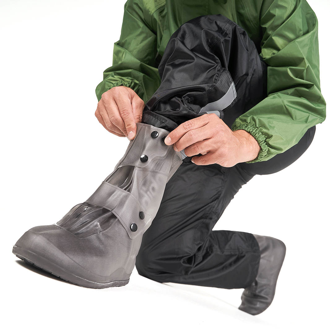 Botas impermeables para motociclista Fire Parts negro FP