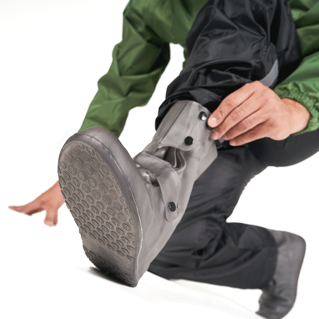 Botas impermeables para motociclista Fire Parts negro FP