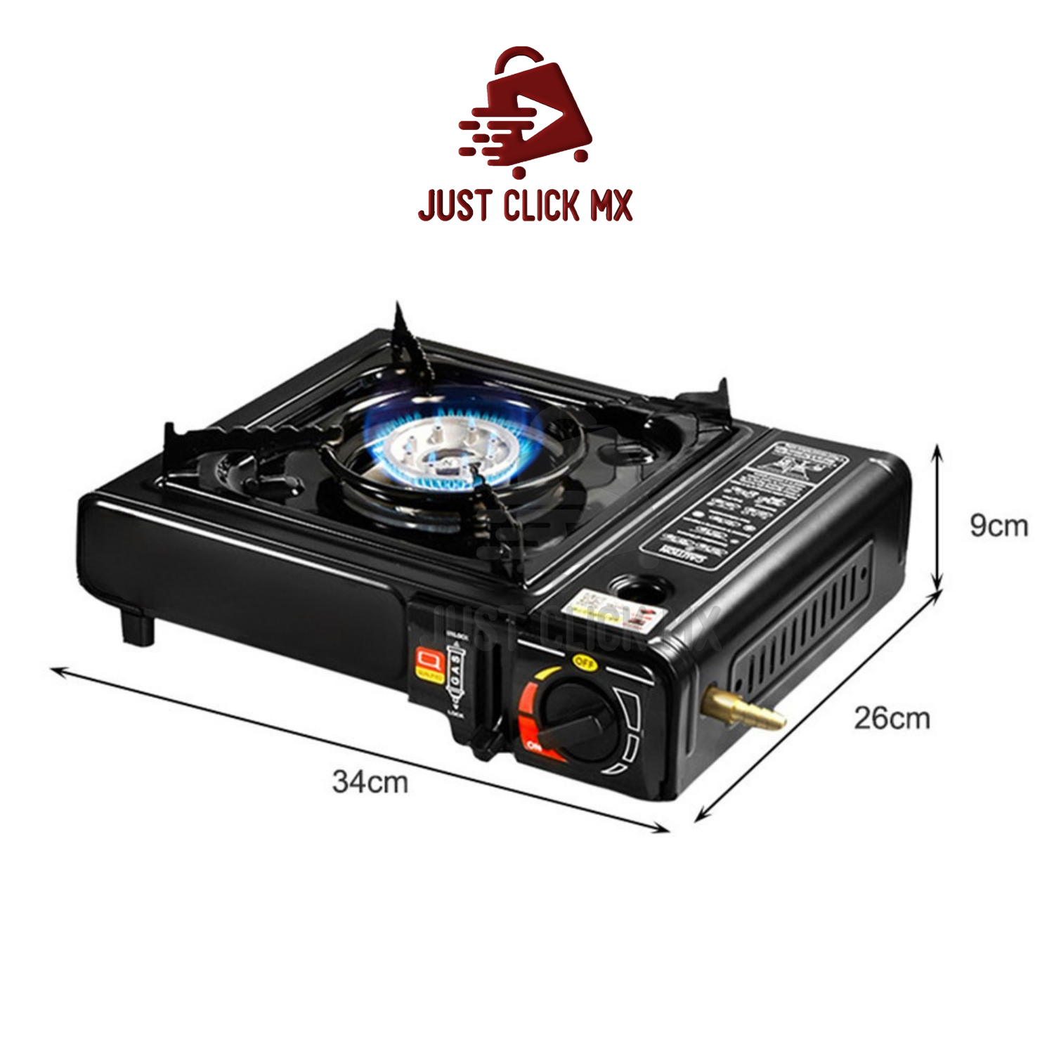 Estufa Portátil de Camping a Gas Butano Para Interior y Exterior