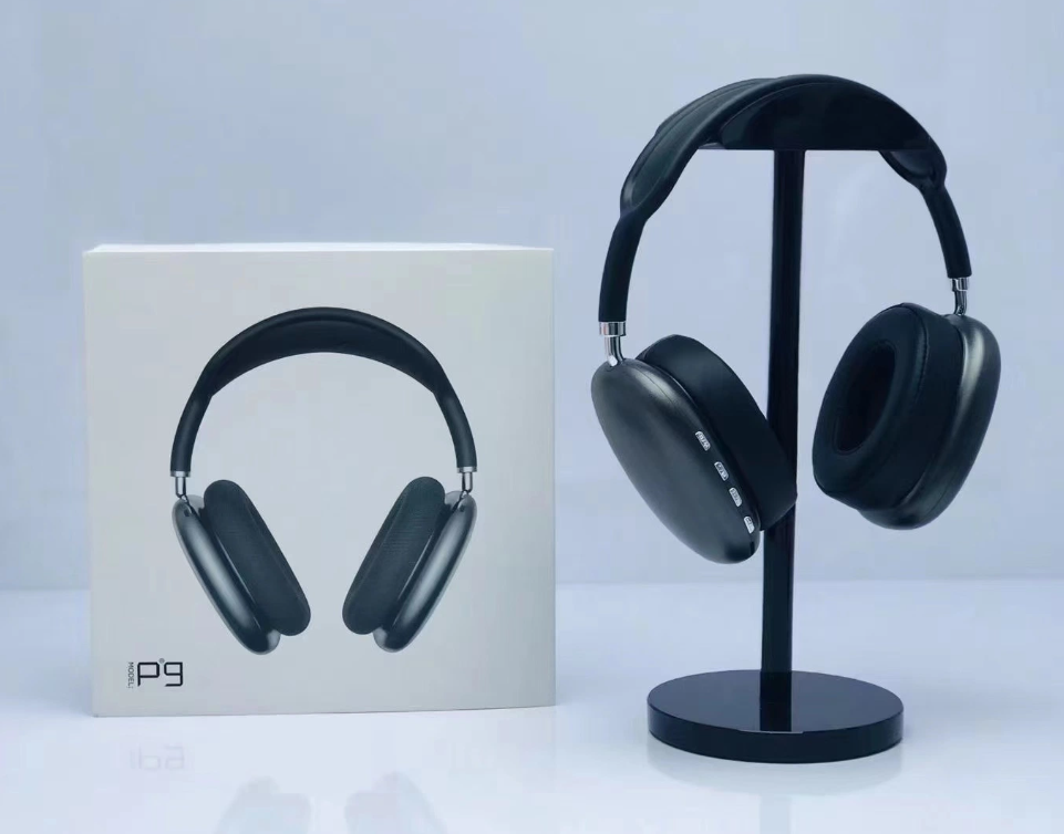 Audífonos Bluetooth P9 Diadema - Soporta entrada 3.5 Negro