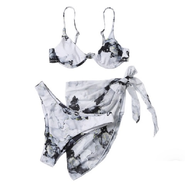 Traje de baño 3 piezas para dama.