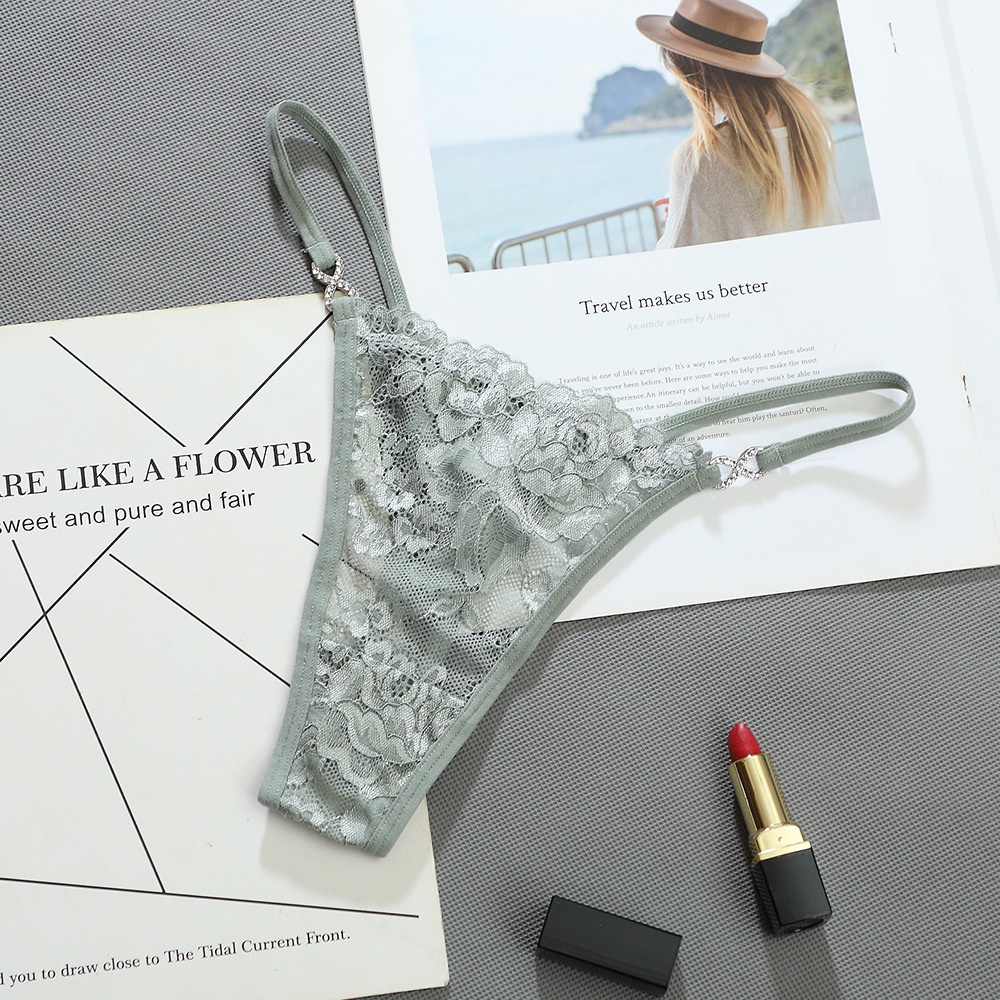 Set de Tangas encaje 3 Panties