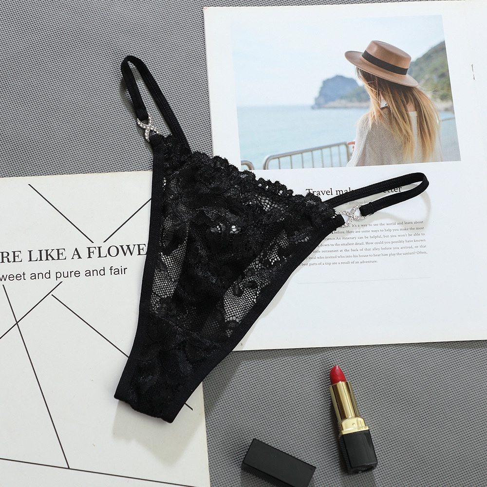 Set de Tangas encaje 3 Panties