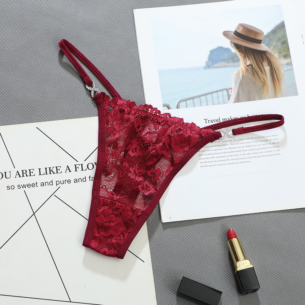 Set de Tangas encaje 3 Panties