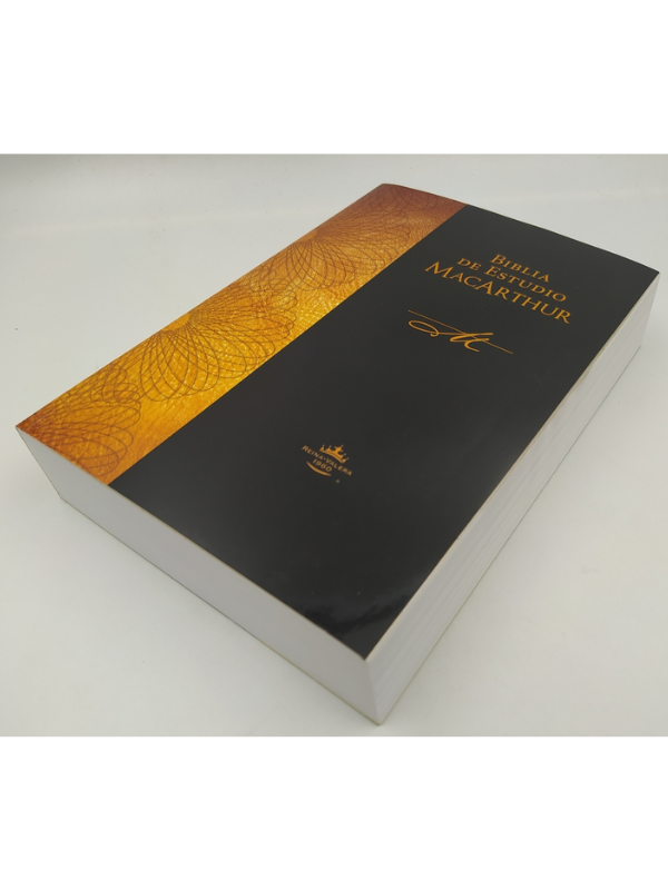 Biblia De Estudio Macarthur, Rvr1960 Tapa Dura