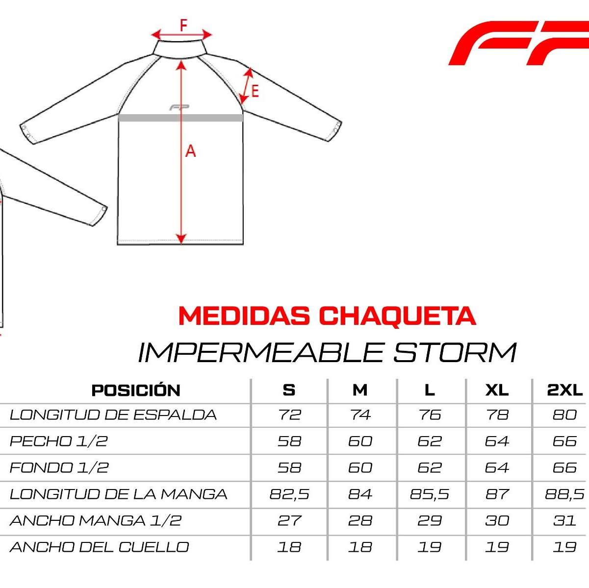 Impermeable Completo Para Motociclista Resistente Storm Fire Parts