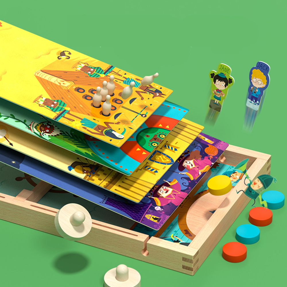 Divertido Juego De Mesa Carrom 10 Juegos En 1 Mideer Md2131