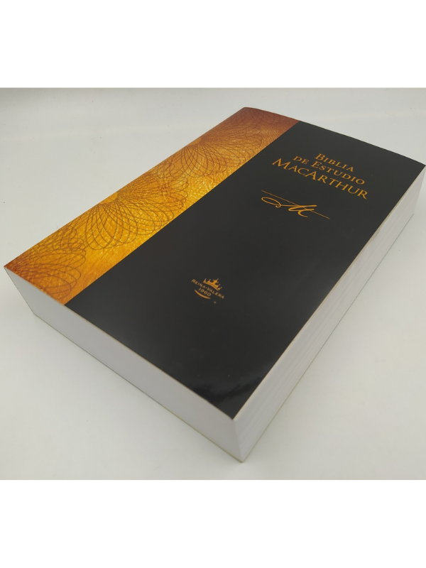 Biblia De Estudio Macarthur Tapa Rústica