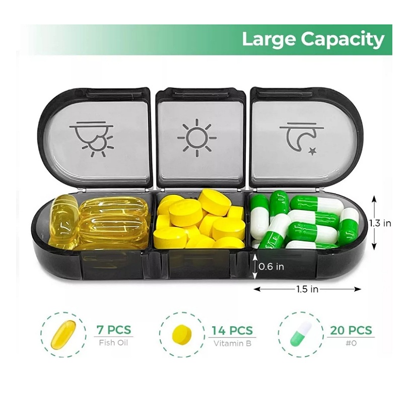 Pastillero Semanal 3 Tomás Organizador Pastillas