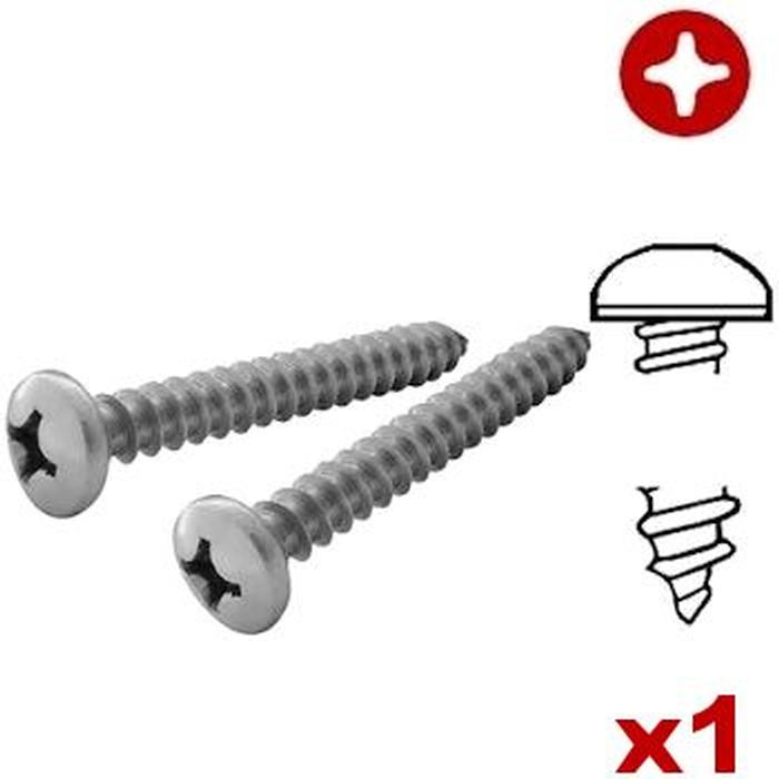 Pijas Para Buena Fijación MXFXH-164 2000Pza 14 38,1mm DiámetroLong 1 12"Cab,RedondaEnt,PhillipsPuntaPija, FixHead