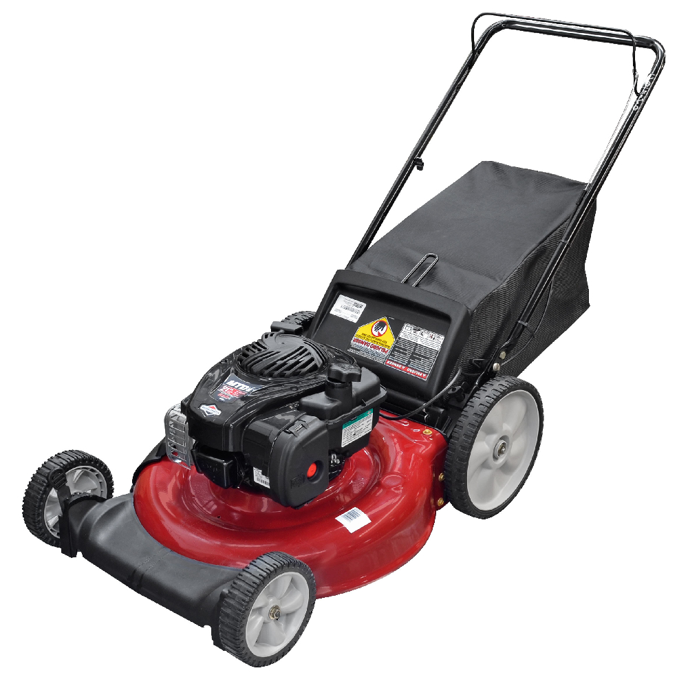 Podadora Gasolina Mtd Black  Briggs Stratton 140cc Ancho de corte 21" 533mm Capacidad de 3 en 1 Ajuste de corte de 6 posiciones