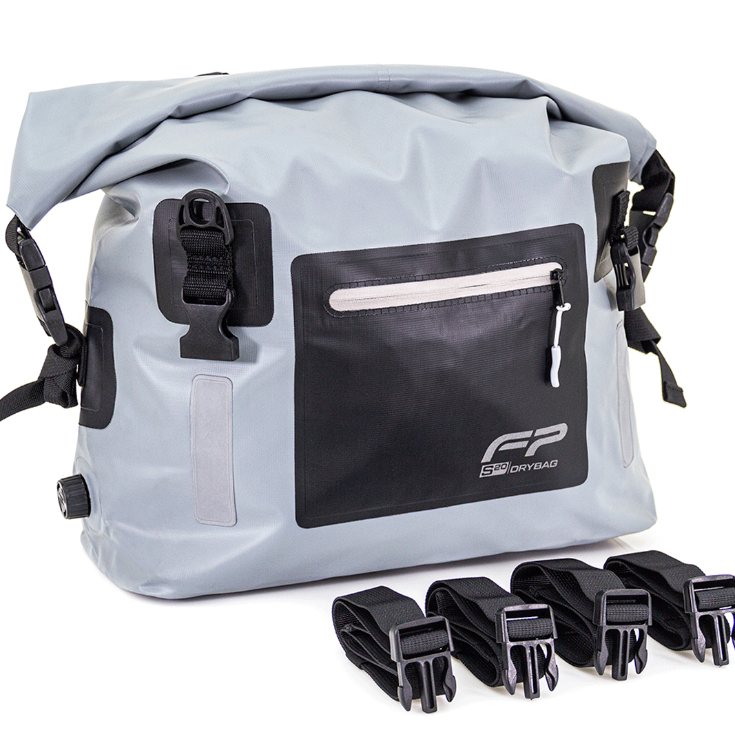 Maleta Superior Impermeable Drybag Fire Parts Gris S20 Lts