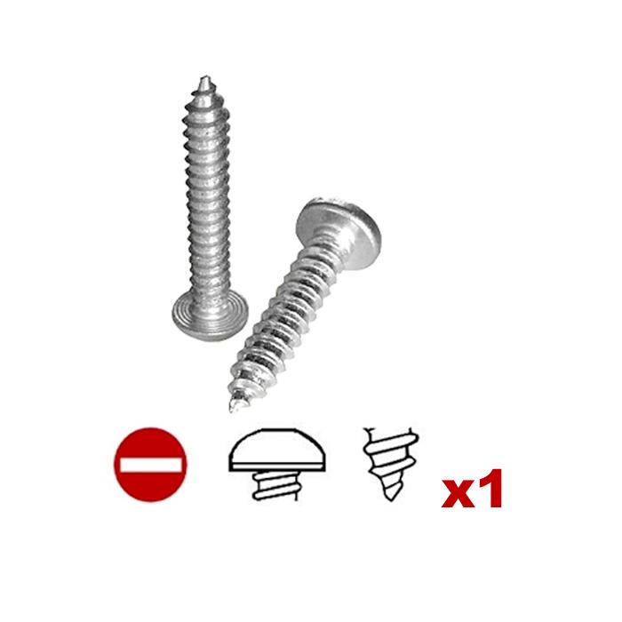 Pija Para Lamina Acanalada Fijación MXLAT-006-2 100Pzs 8 4,2mm Diámetro Long 1"25,4mm Cab,RedondaEnt,SlottedPuntaPija, LatHead