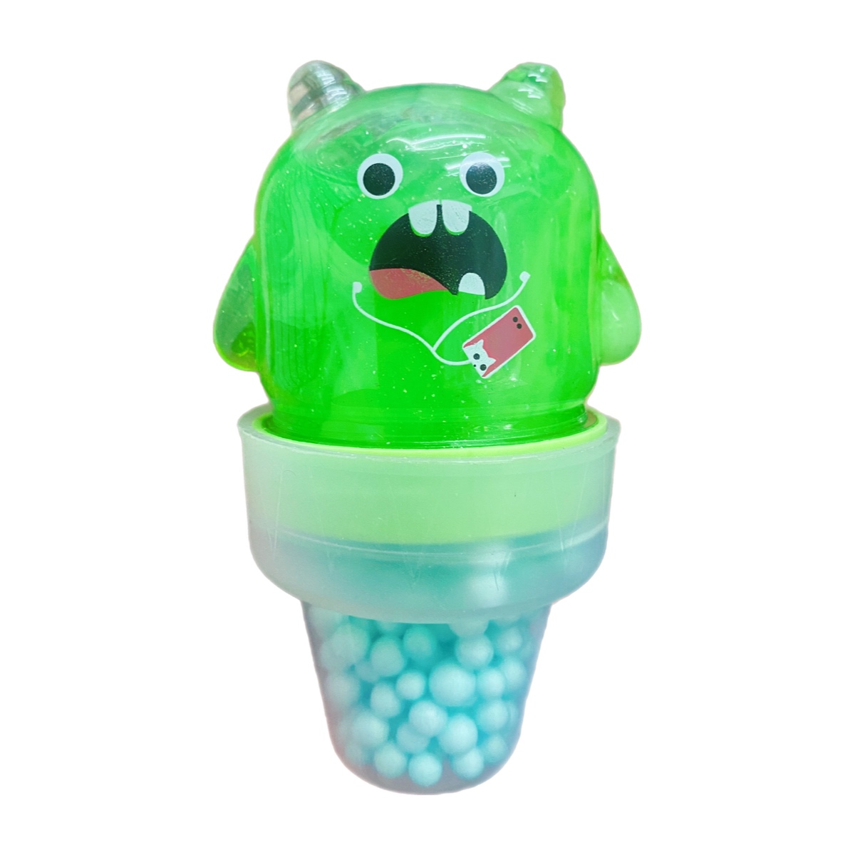 Slime Brilloso Monstruo Helado Regalos Juguete Caja 12pz