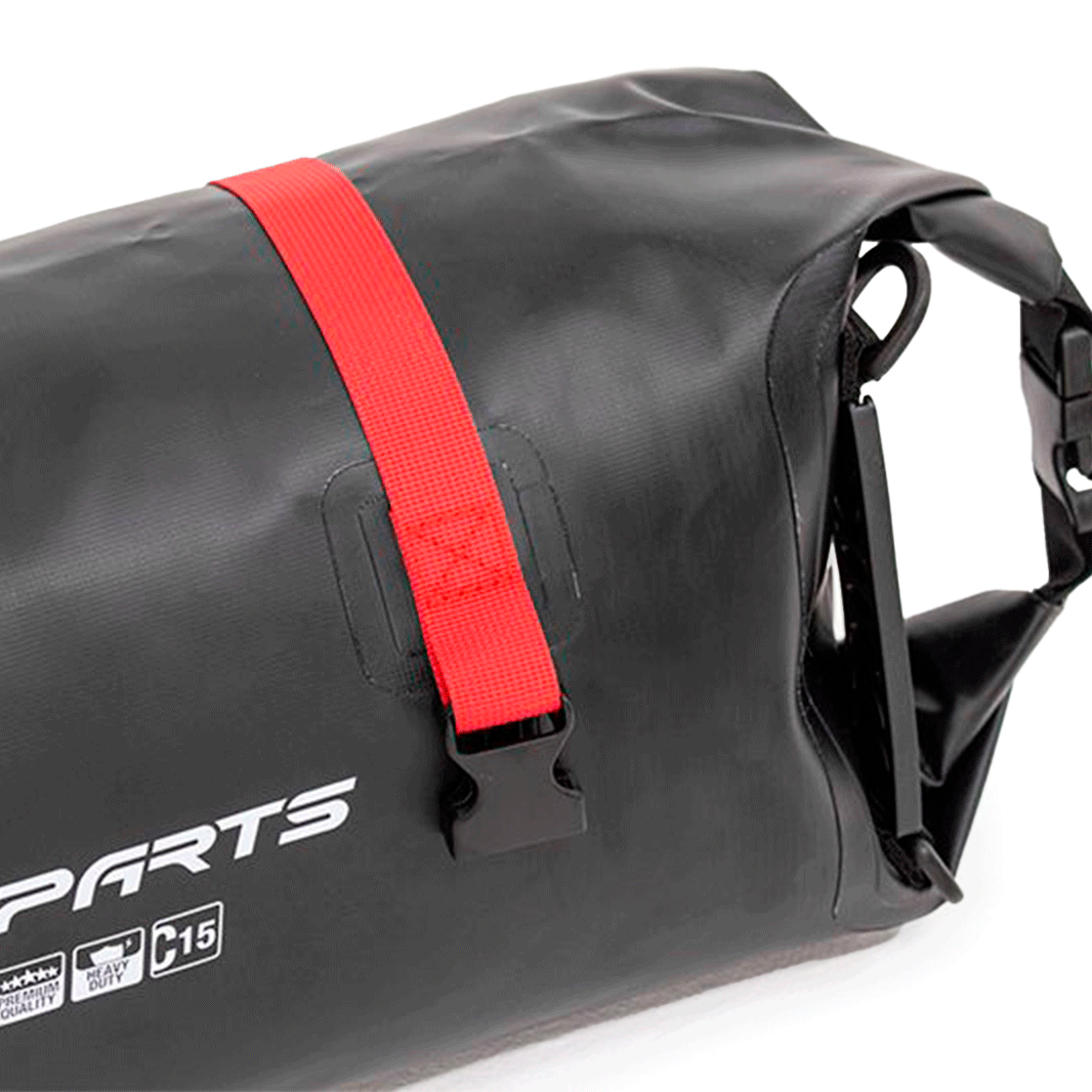 Maleta Universal Impermeable Drybag Fire Parts Negra C15 Lts