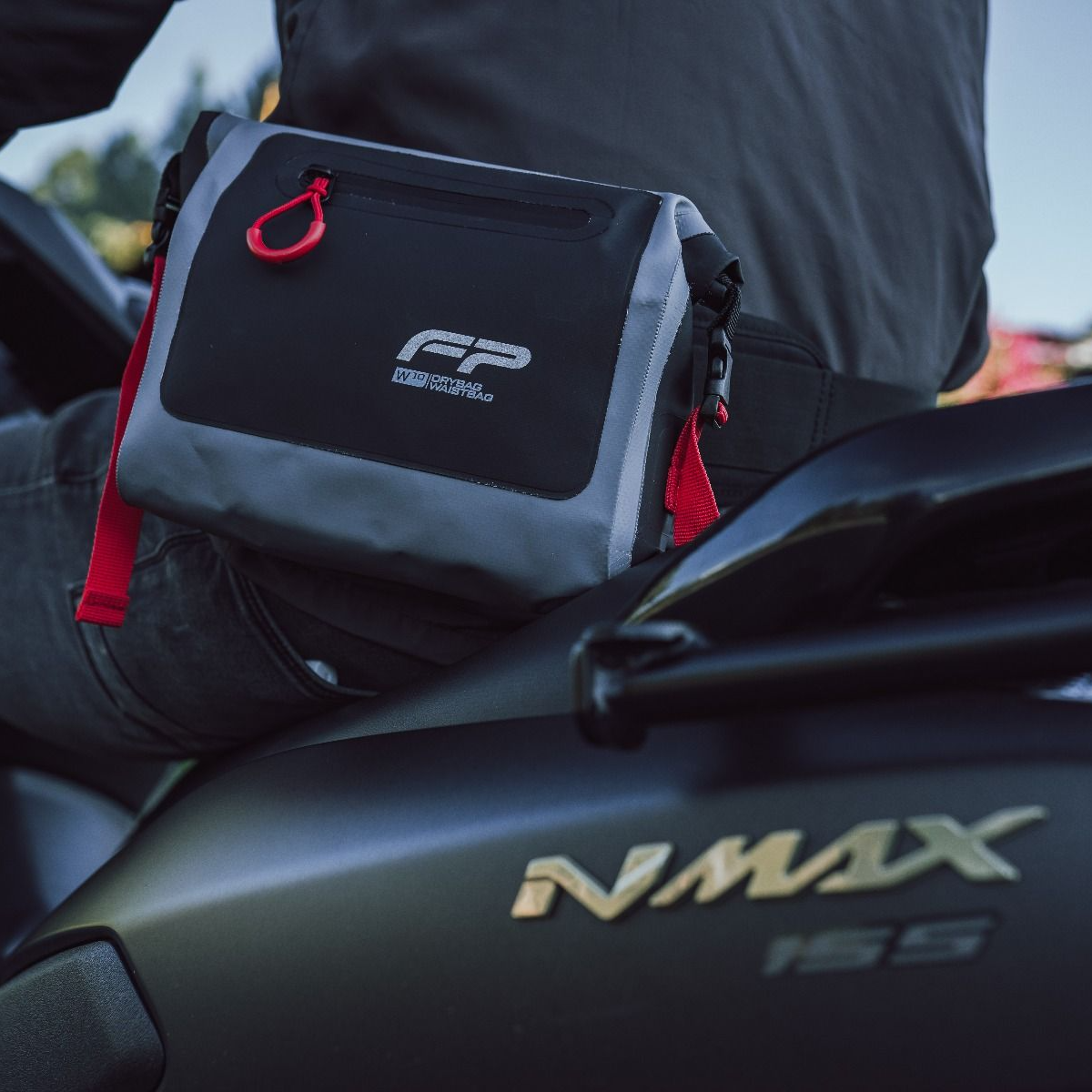 Riñonera Cangurera Moto Universal Impermeable Dry Bag W10 Fp