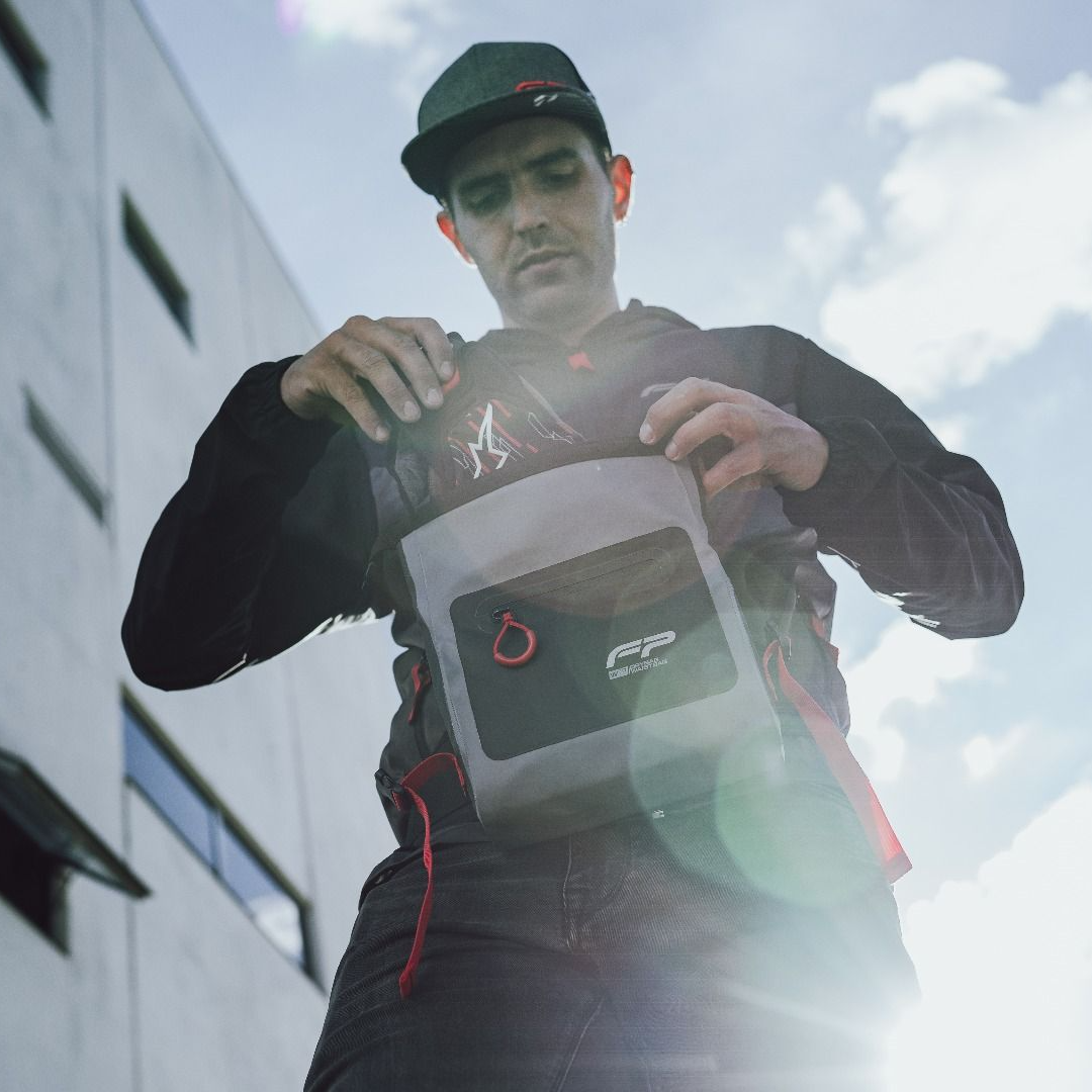 Riñonera Cangurera Moto Universal Impermeable Dry Bag W10 Fp