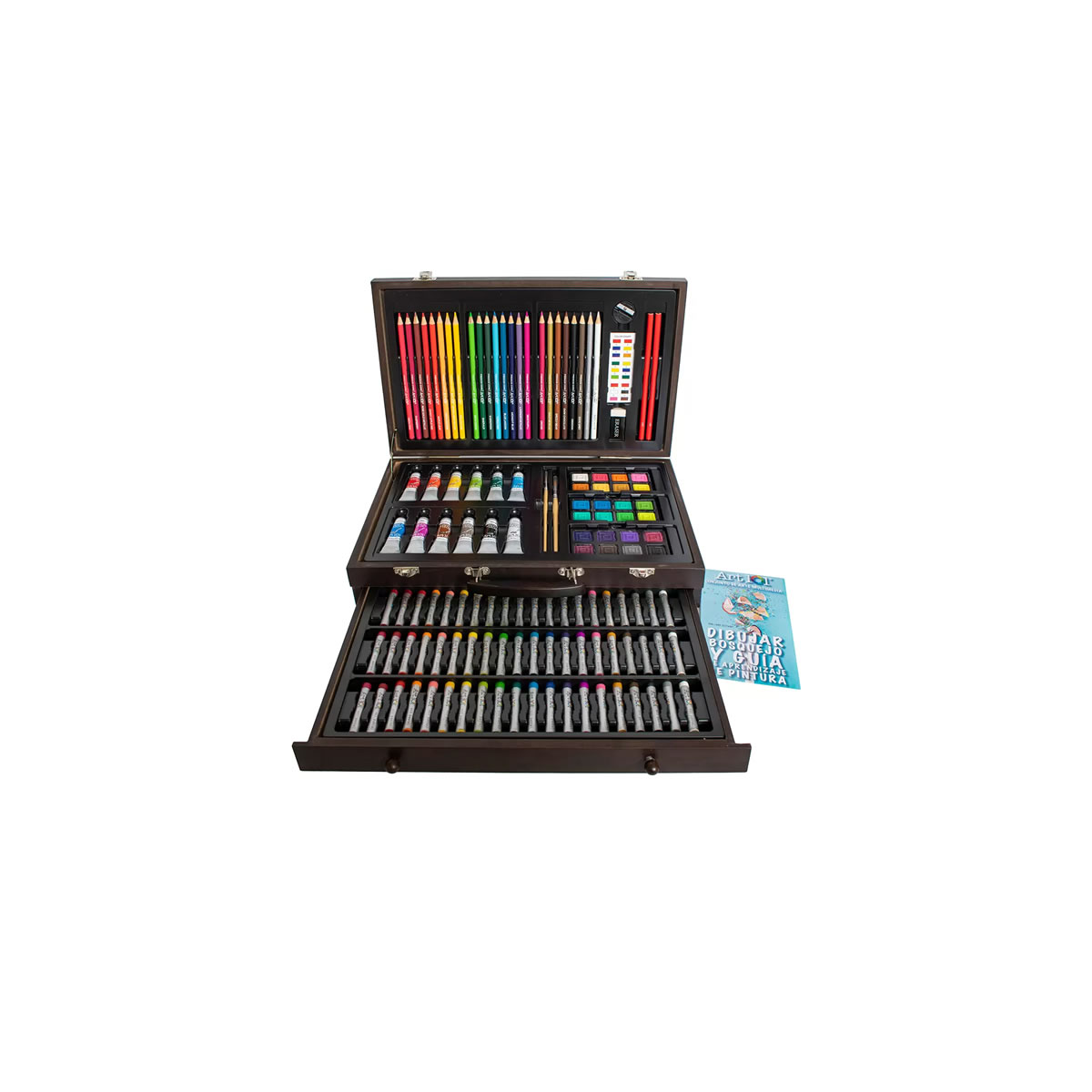 Set De Arte Con 132 Piezas Art 101 Colores Núcleo Premium