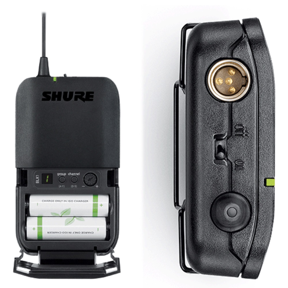 Sistema Inalámbrico SHURE Blx14r P/guitarra/bajo Rece P/rack