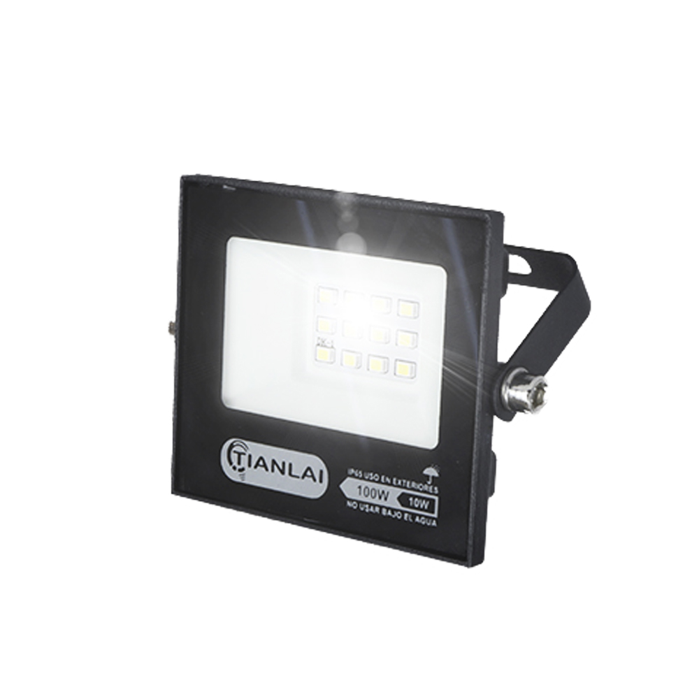 Reflector Luz Fría 10W IP65 Para Exteriores Tianlai