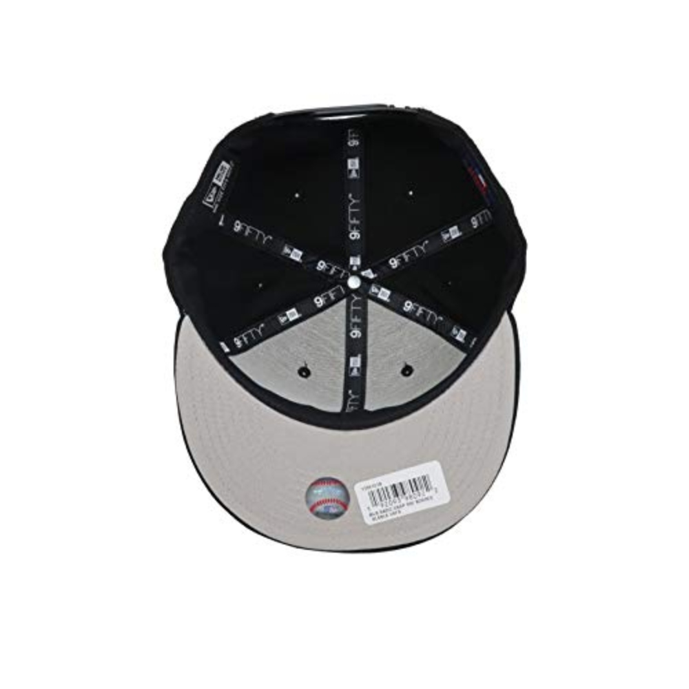 Gorra New Era Plana Boston Negro Ajustable 11591078